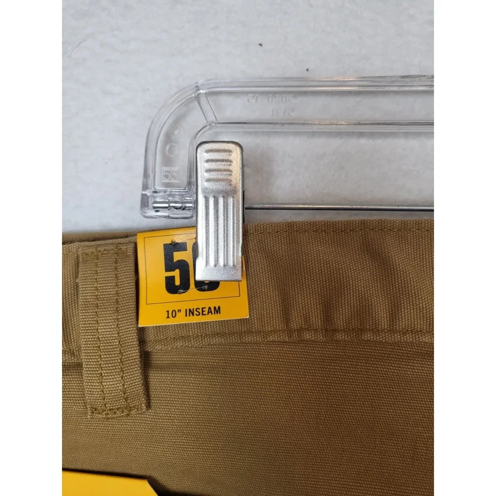 Carhartt Rugged Flex Relaxed Fit BROWN Canvas Work Shorts BS2514-M Size 50 - Picture 6 of 7